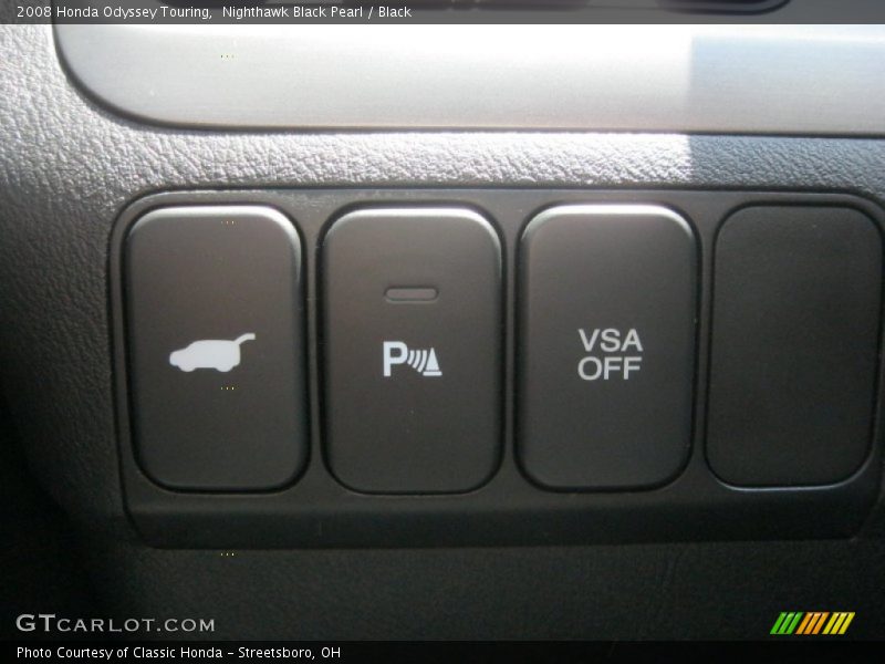 Nighthawk Black Pearl / Black 2008 Honda Odyssey Touring
