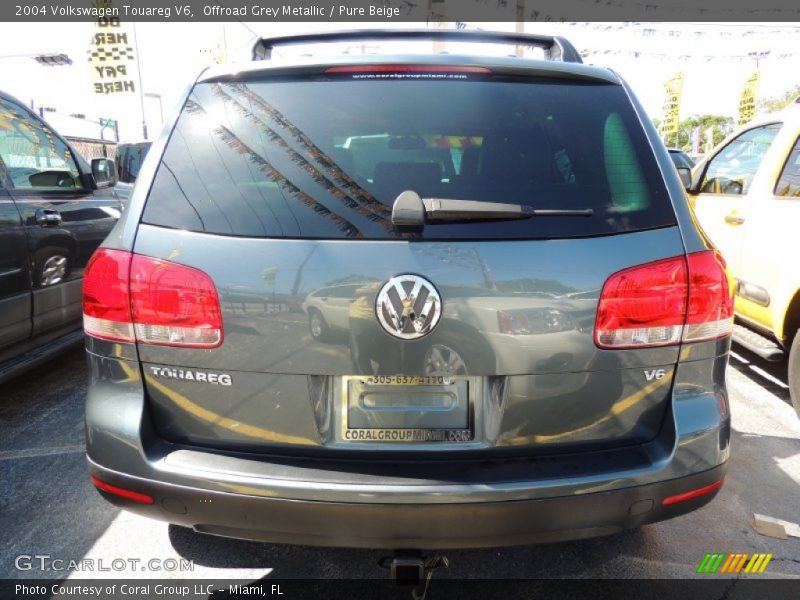 Offroad Grey Metallic / Pure Beige 2004 Volkswagen Touareg V6