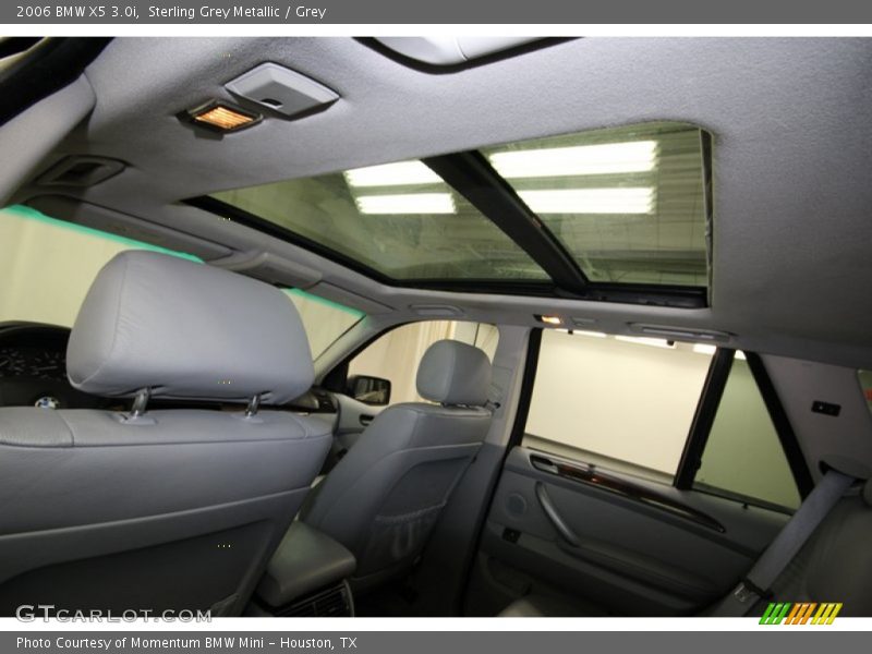 Sterling Grey Metallic / Grey 2006 BMW X5 3.0i