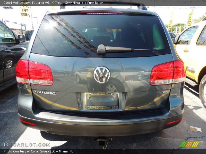 Offroad Grey Metallic / Pure Beige 2004 Volkswagen Touareg V6