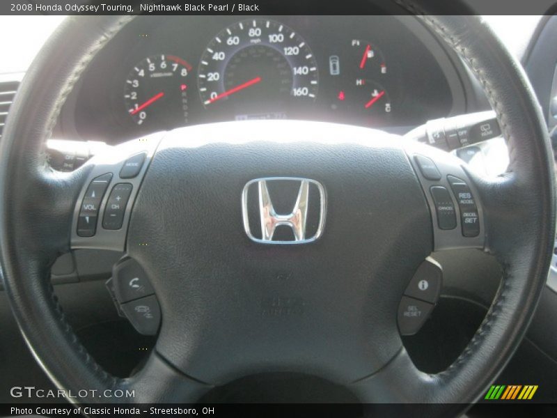 Nighthawk Black Pearl / Black 2008 Honda Odyssey Touring