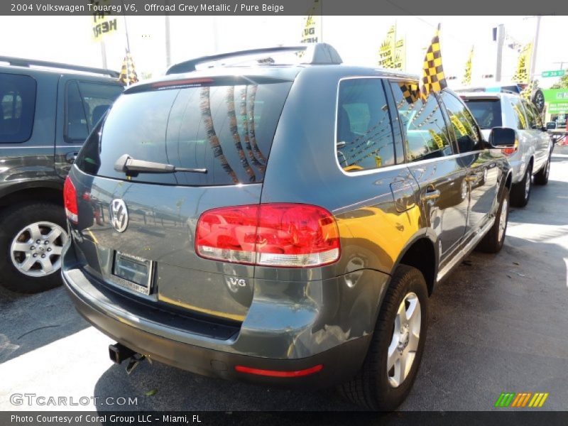 Offroad Grey Metallic / Pure Beige 2004 Volkswagen Touareg V6