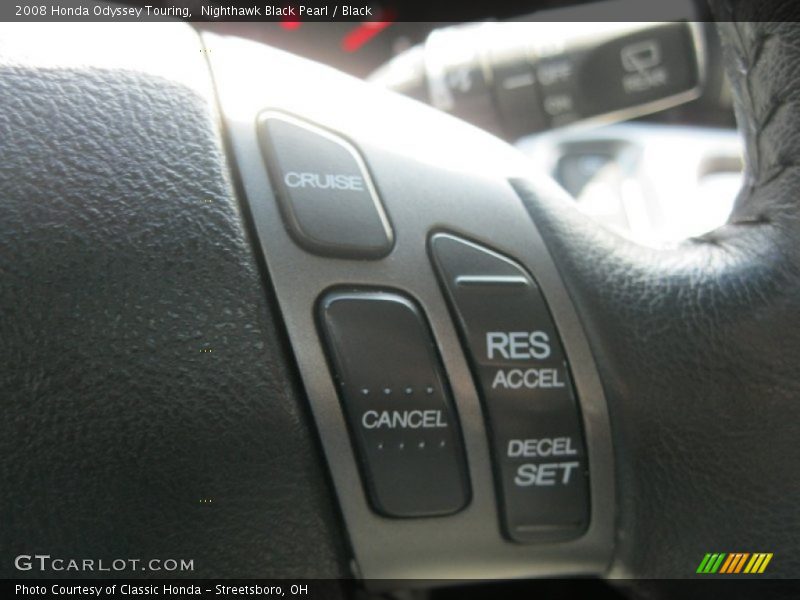 Nighthawk Black Pearl / Black 2008 Honda Odyssey Touring