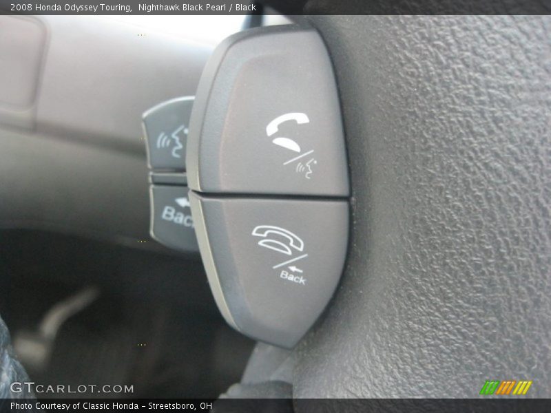 Nighthawk Black Pearl / Black 2008 Honda Odyssey Touring