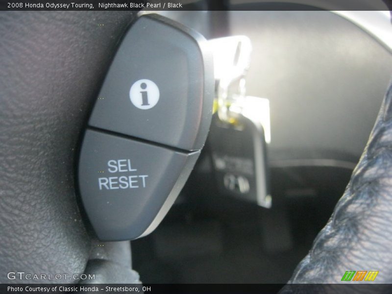 Nighthawk Black Pearl / Black 2008 Honda Odyssey Touring