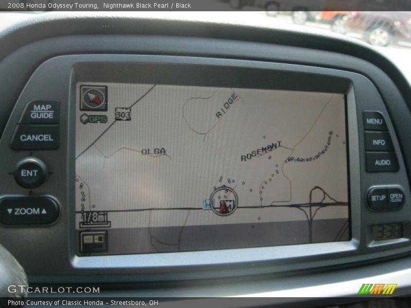 Nighthawk Black Pearl / Black 2008 Honda Odyssey Touring