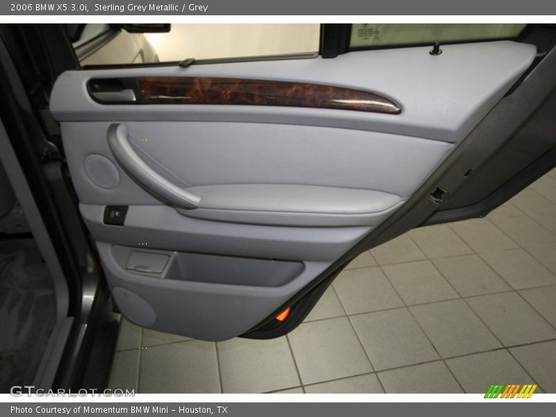 Sterling Grey Metallic / Grey 2006 BMW X5 3.0i