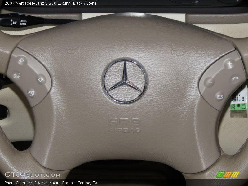 Controls of 2007 C 350 Luxury