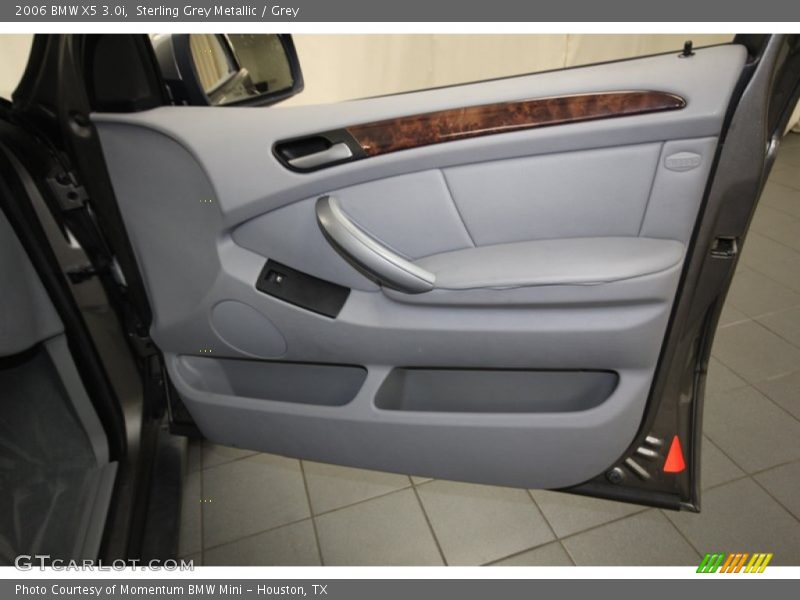 Sterling Grey Metallic / Grey 2006 BMW X5 3.0i