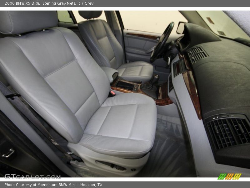 Sterling Grey Metallic / Grey 2006 BMW X5 3.0i