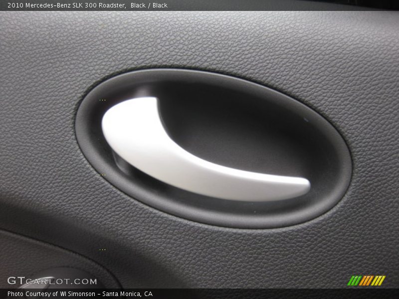 Black / Black 2010 Mercedes-Benz SLK 300 Roadster