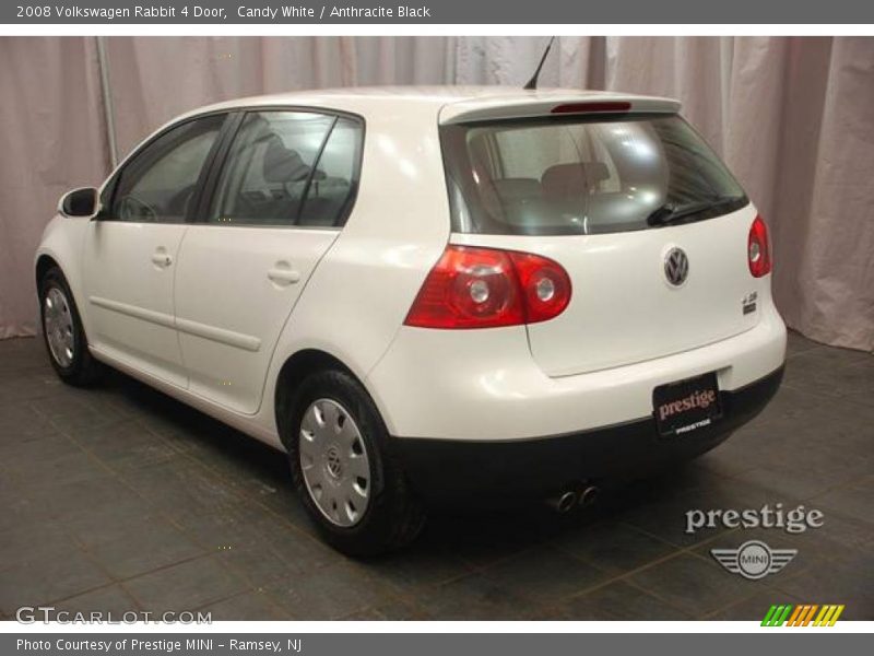 Candy White / Anthracite Black 2008 Volkswagen Rabbit 4 Door