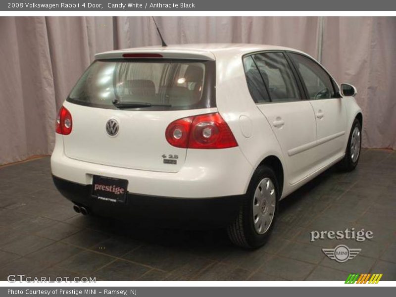 Candy White / Anthracite Black 2008 Volkswagen Rabbit 4 Door