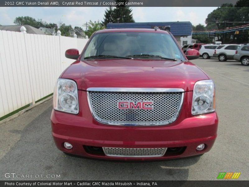 Crystal Red Tintcoat / Cocoa/Light Cashmere 2012 GMC Yukon Denali AWD