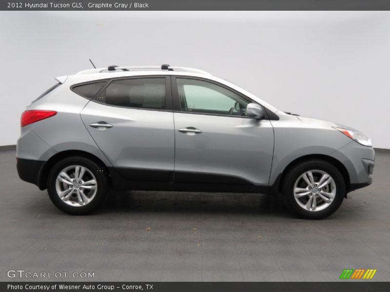 Graphite Gray / Black 2012 Hyundai Tucson GLS