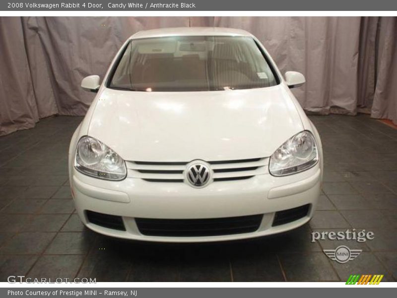 Candy White / Anthracite Black 2008 Volkswagen Rabbit 4 Door