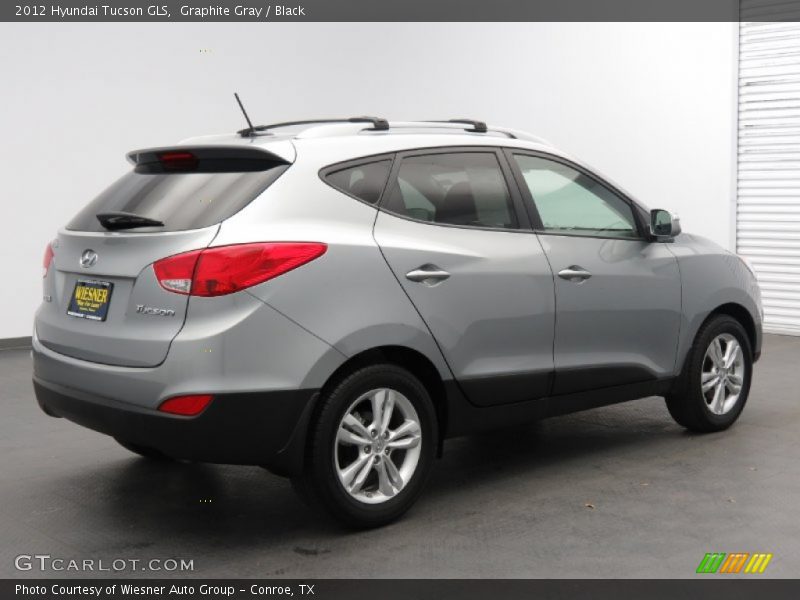 Graphite Gray / Black 2012 Hyundai Tucson GLS