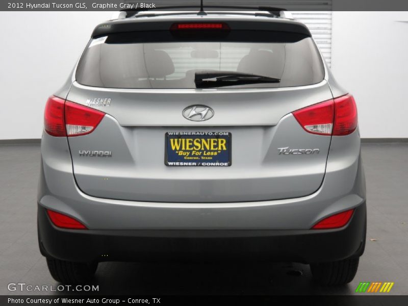 Graphite Gray / Black 2012 Hyundai Tucson GLS