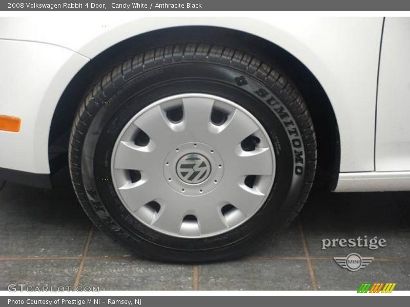 Candy White / Anthracite Black 2008 Volkswagen Rabbit 4 Door