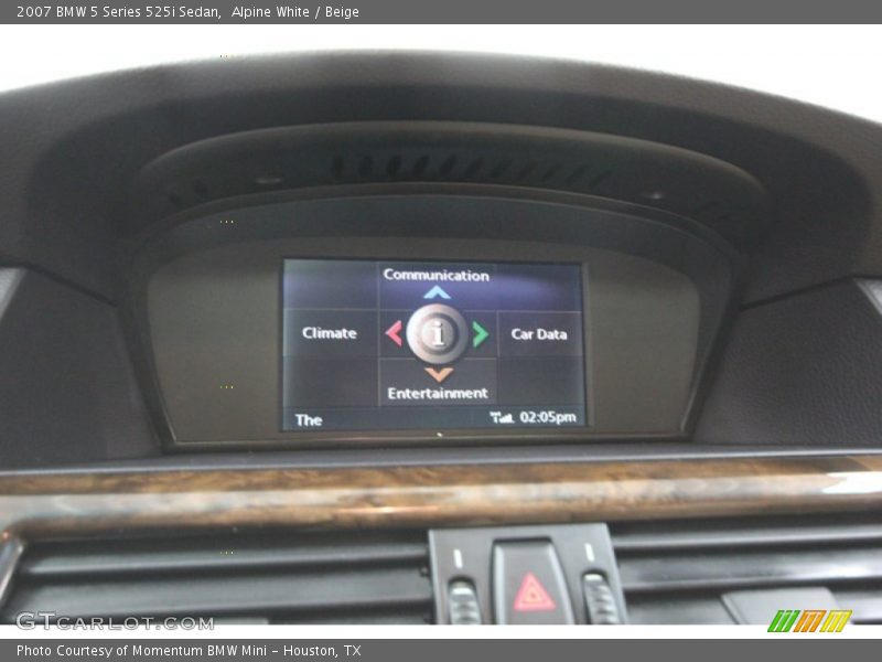 Alpine White / Beige 2007 BMW 5 Series 525i Sedan