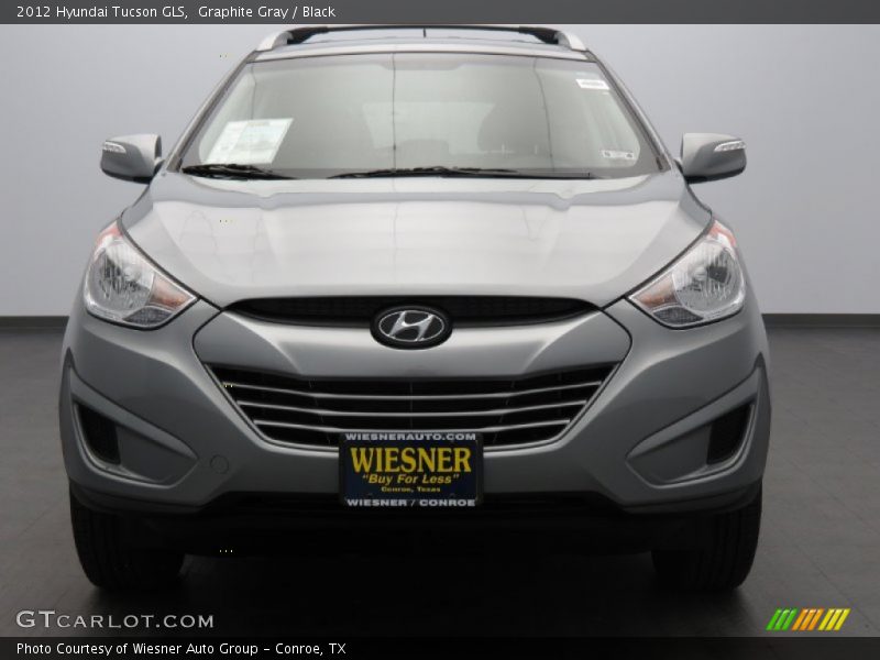 Graphite Gray / Black 2012 Hyundai Tucson GLS