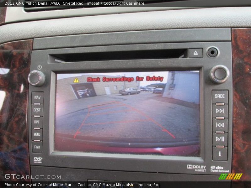 Crystal Red Tintcoat / Cocoa/Light Cashmere 2012 GMC Yukon Denali AWD