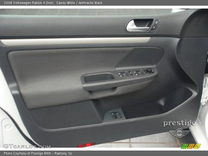 Candy White / Anthracite Black 2008 Volkswagen Rabbit 4 Door