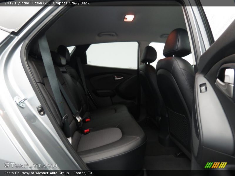 Graphite Gray / Black 2012 Hyundai Tucson GLS