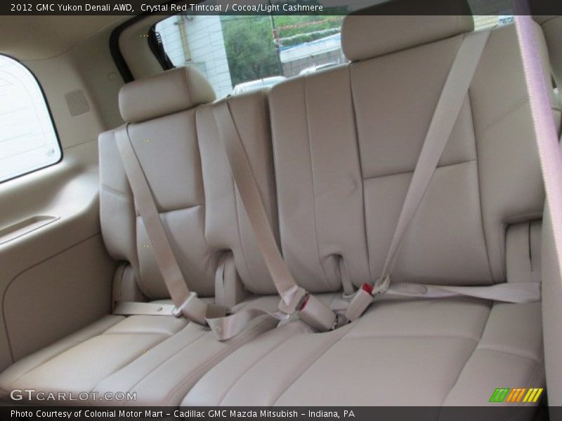 Crystal Red Tintcoat / Cocoa/Light Cashmere 2012 GMC Yukon Denali AWD