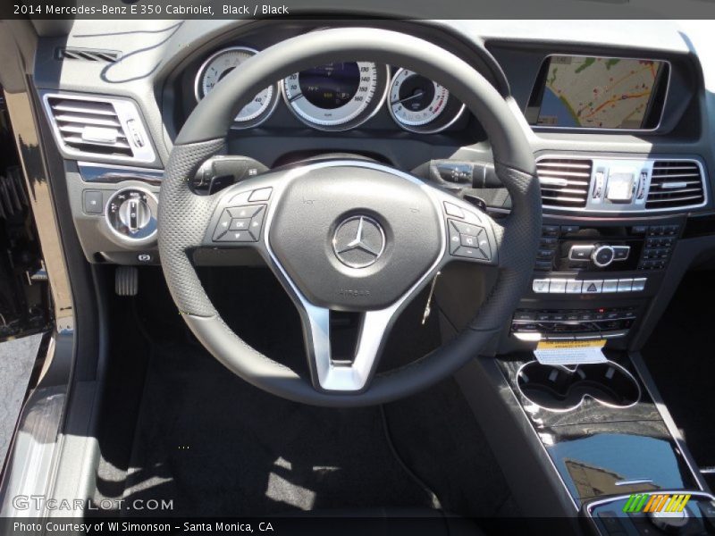 Black / Black 2014 Mercedes-Benz E 350 Cabriolet