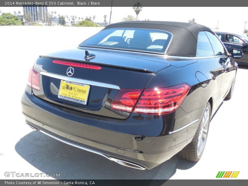 Black / Black 2014 Mercedes-Benz E 350 Cabriolet