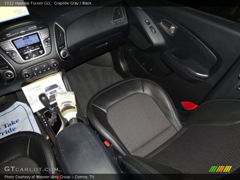 Graphite Gray / Black 2012 Hyundai Tucson GLS