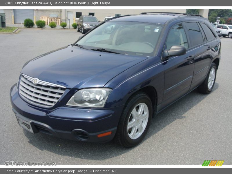 Midnight Blue Pearl / Light Taupe 2005 Chrysler Pacifica AWD