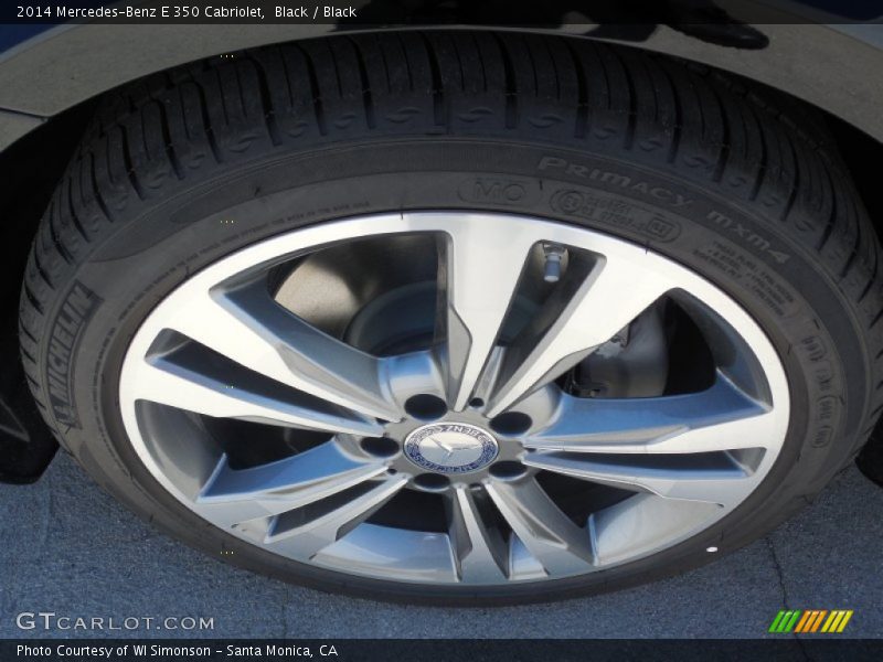 Black / Black 2014 Mercedes-Benz E 350 Cabriolet
