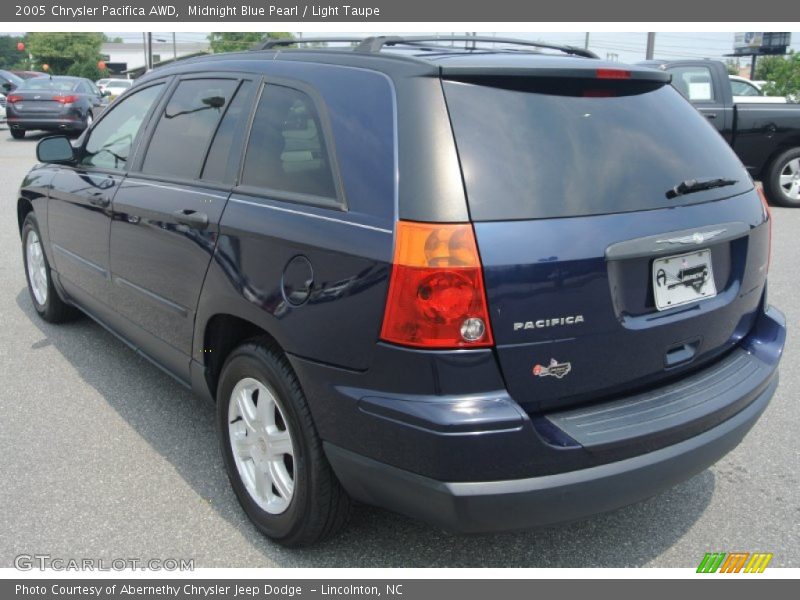 Midnight Blue Pearl / Light Taupe 2005 Chrysler Pacifica AWD
