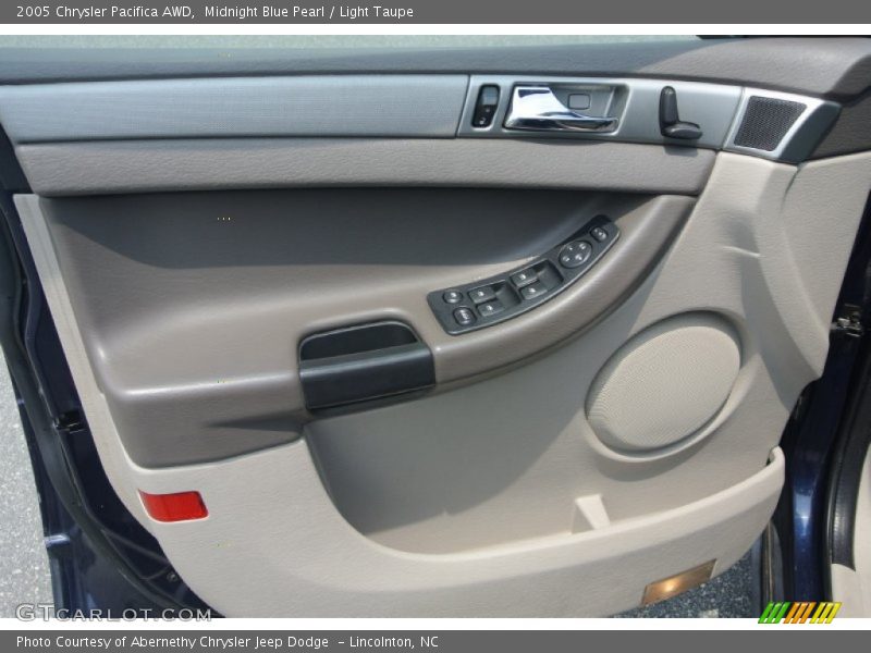 Midnight Blue Pearl / Light Taupe 2005 Chrysler Pacifica AWD
