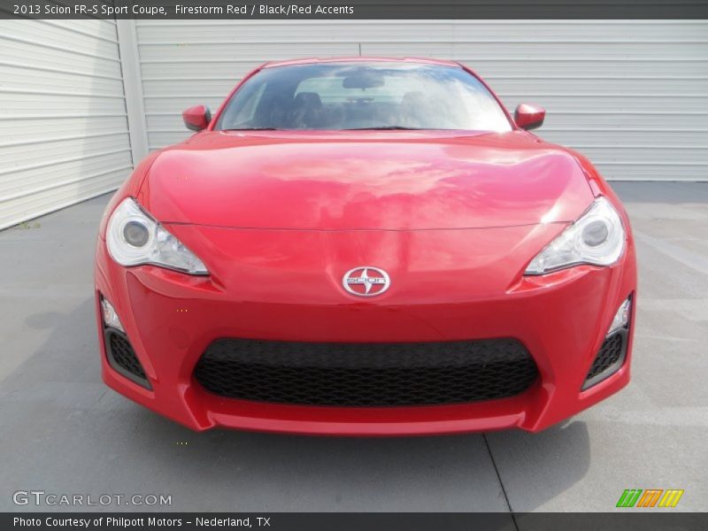 Firestorm Red / Black/Red Accents 2013 Scion FR-S Sport Coupe