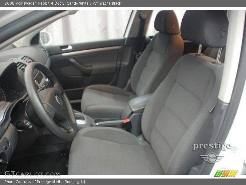 Candy White / Anthracite Black 2008 Volkswagen Rabbit 4 Door