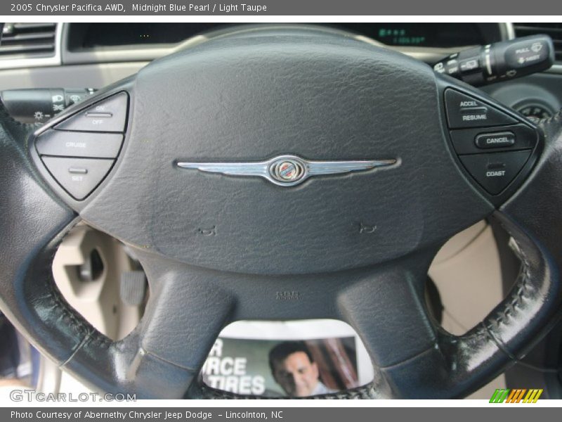 Midnight Blue Pearl / Light Taupe 2005 Chrysler Pacifica AWD