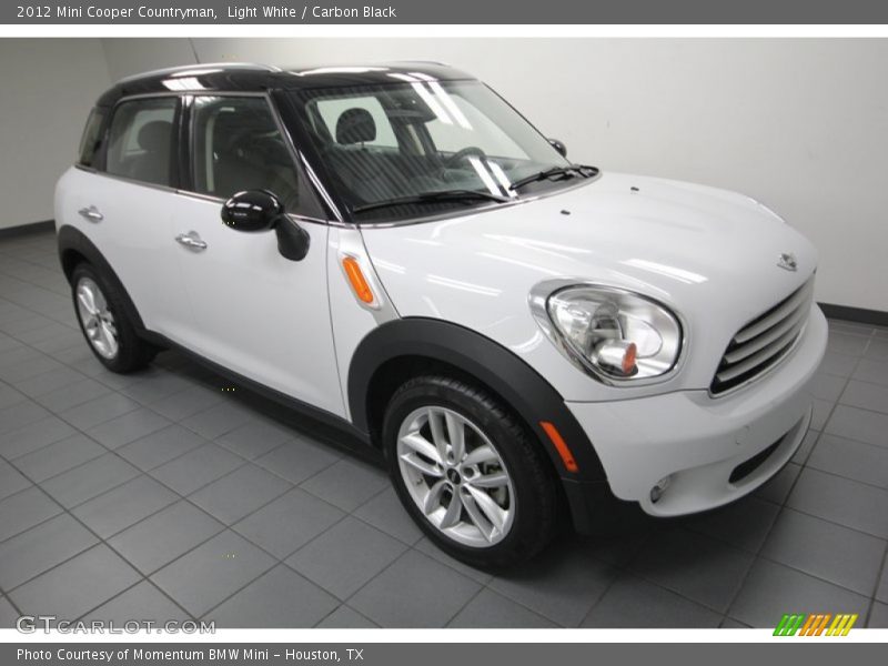 Light White / Carbon Black 2012 Mini Cooper Countryman