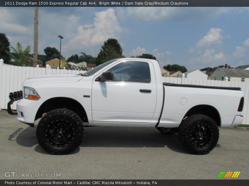 Bright White / Dark Slate Gray/Medium Graystone 2011 Dodge Ram 1500 Express Regular Cab 4x4