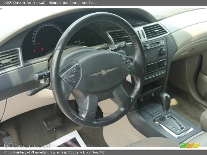 Midnight Blue Pearl / Light Taupe 2005 Chrysler Pacifica AWD