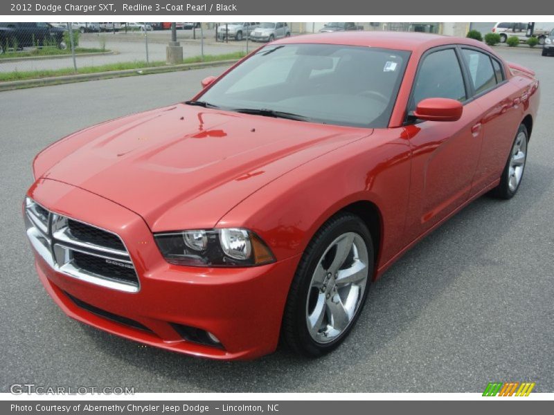 Redline 3-Coat Pearl / Black 2012 Dodge Charger SXT