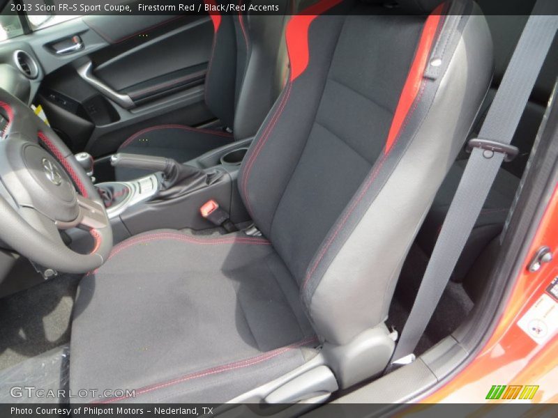 Firestorm Red / Black/Red Accents 2013 Scion FR-S Sport Coupe