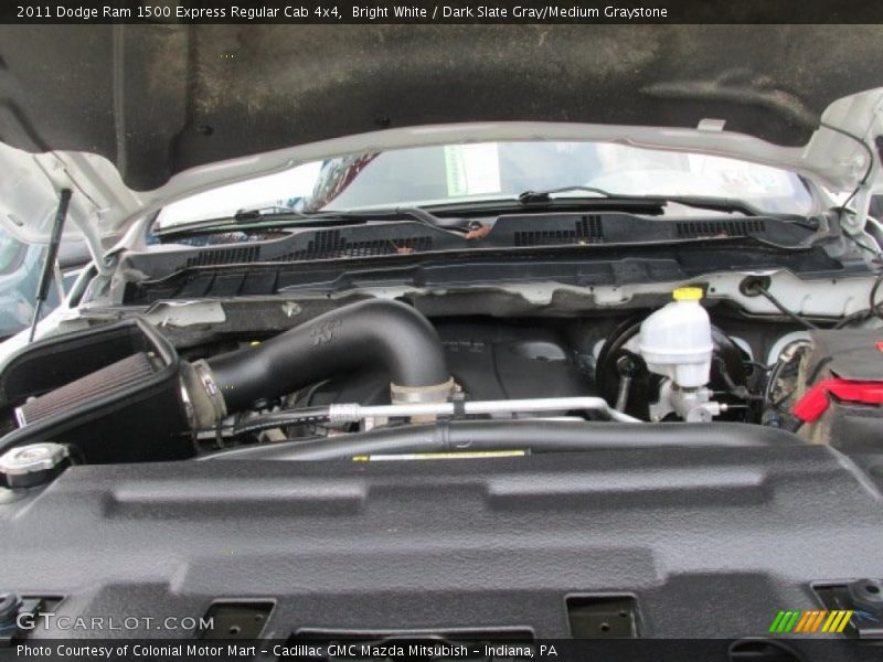 Bright White / Dark Slate Gray/Medium Graystone 2011 Dodge Ram 1500 Express Regular Cab 4x4