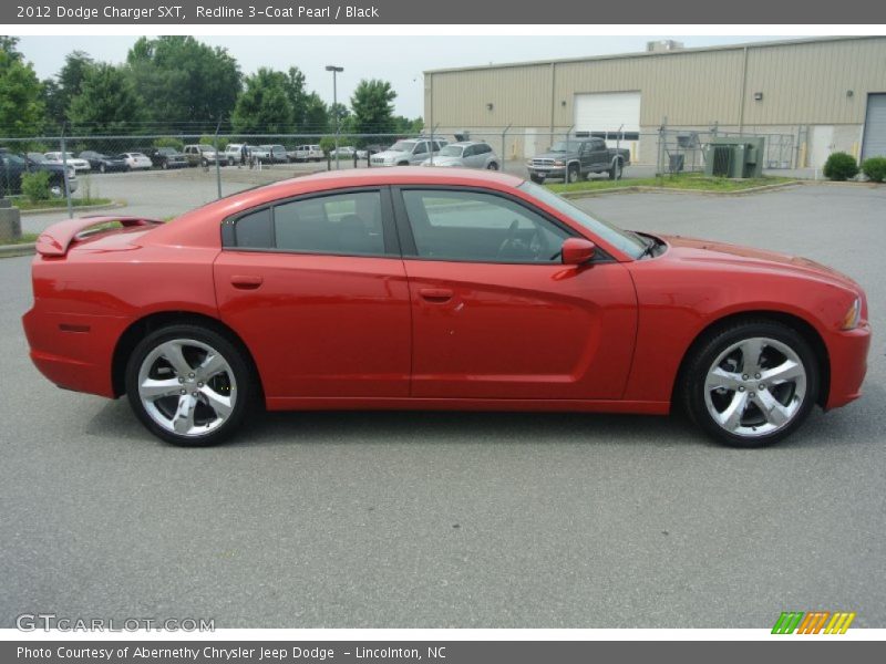 Redline 3-Coat Pearl / Black 2012 Dodge Charger SXT