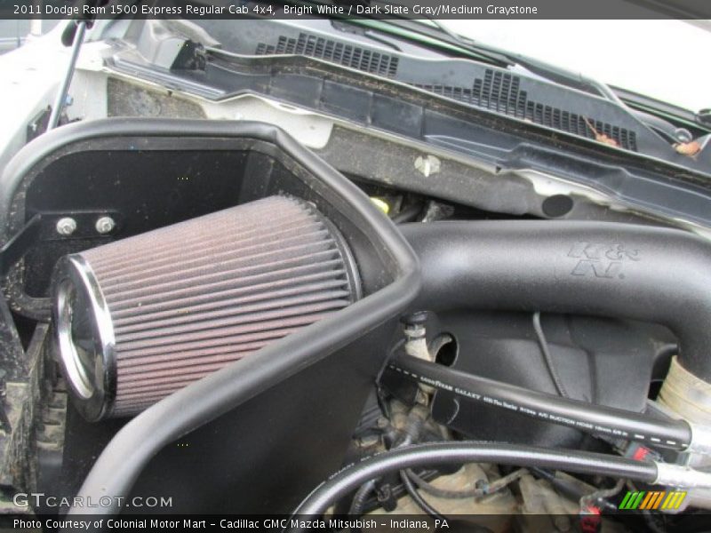 Bright White / Dark Slate Gray/Medium Graystone 2011 Dodge Ram 1500 Express Regular Cab 4x4