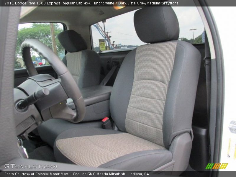 Bright White / Dark Slate Gray/Medium Graystone 2011 Dodge Ram 1500 Express Regular Cab 4x4