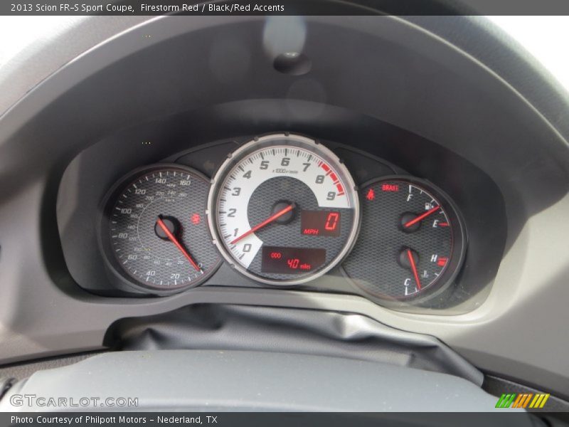  2013 FR-S Sport Coupe Sport Coupe Gauges