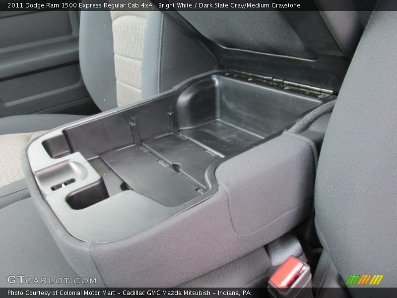 Bright White / Dark Slate Gray/Medium Graystone 2011 Dodge Ram 1500 Express Regular Cab 4x4